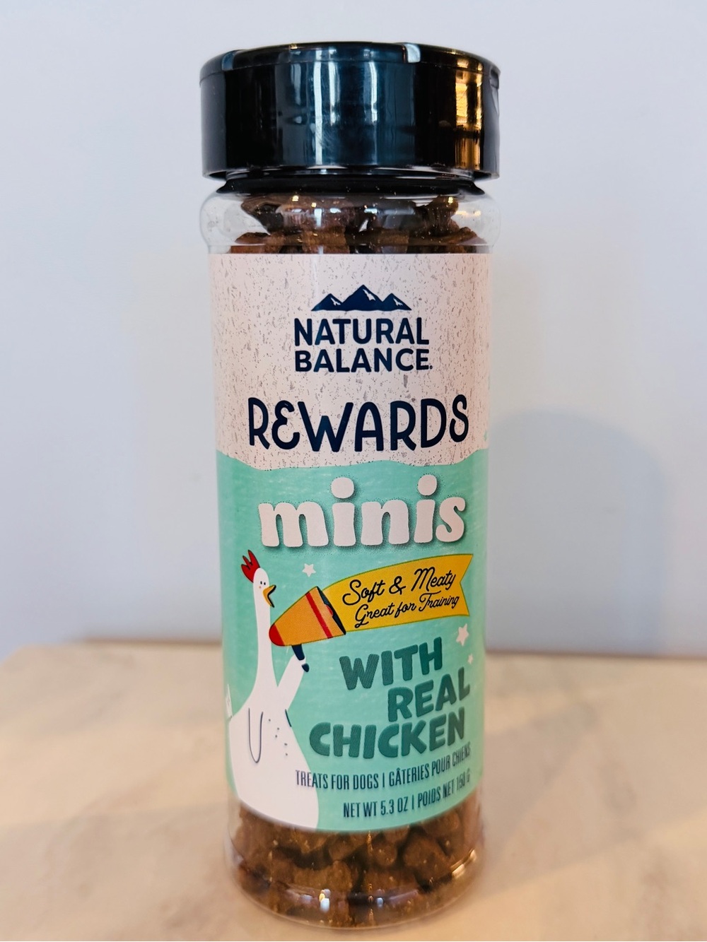 Natural Balance Rewards Minis Soft & Meaty Dog Treats With Real Chicken